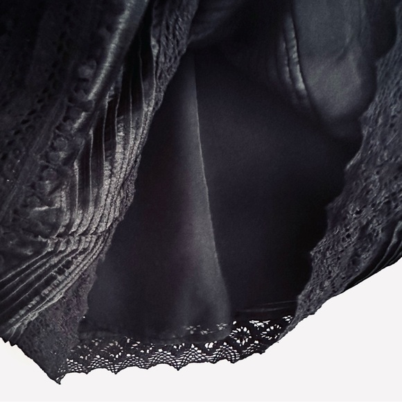 Anna Sui For Target Peter Pan Collar Black Shift Dress - Picture 8 of 12